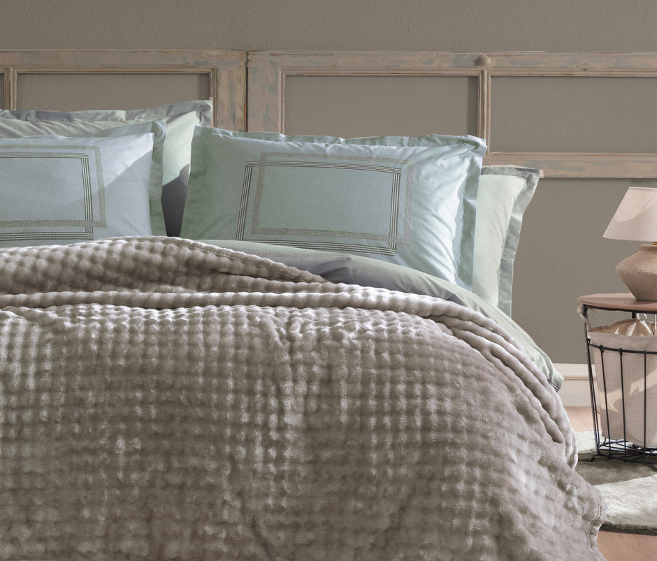 Blera Wellsoft Deken Taupe