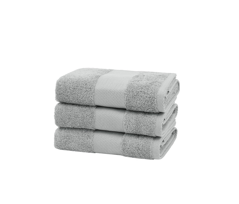 Essentials Gastendoekjes Set van 3 Grijs
