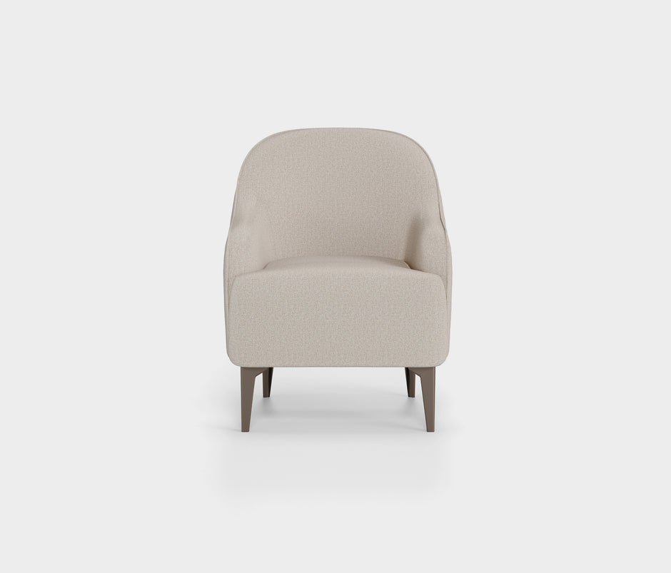 Paloma Fauteuil Linnen Look Creme