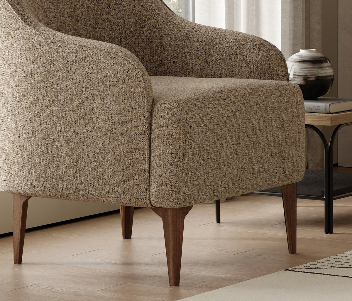 Paloma Fauteuil Linnen Look Zand (13040278) - foto 3