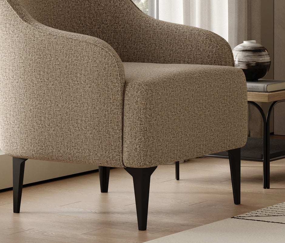 Paloma Fauteuil Linnen Look Zand (13040286)