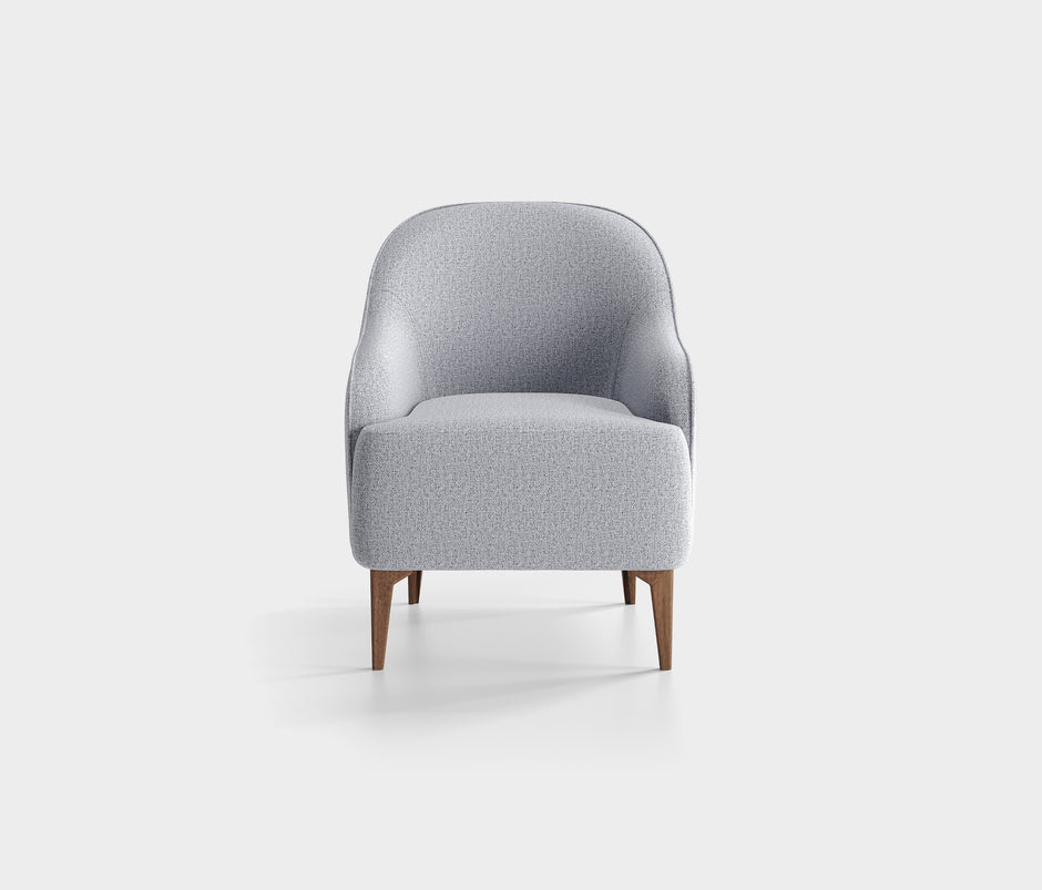 Paloma Fauteuil Linnen Look Zilver (13070447)