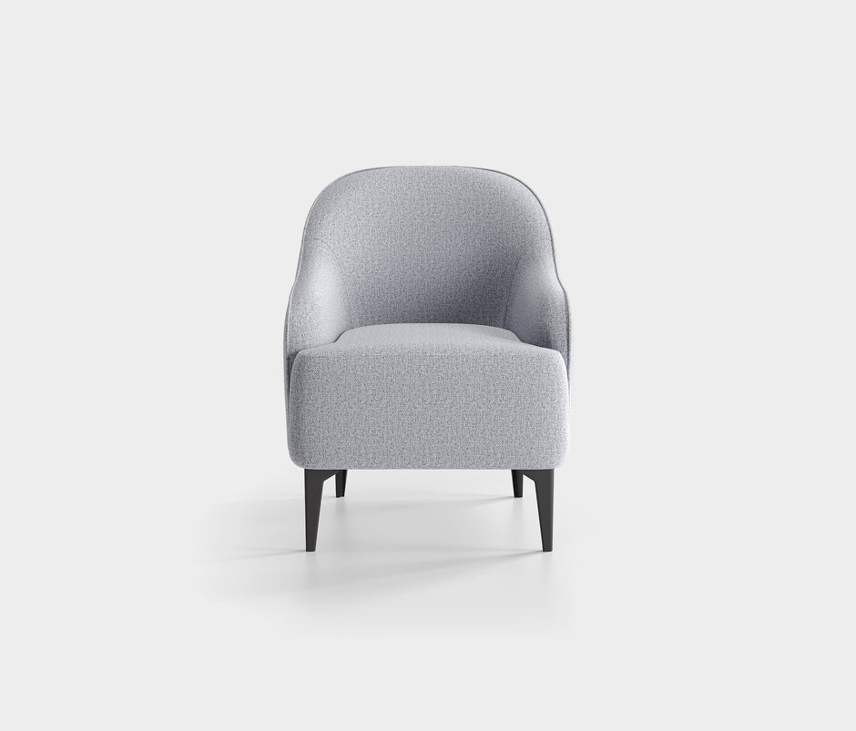 Paloma Fauteuil Linnen Look Zilver (13070448)