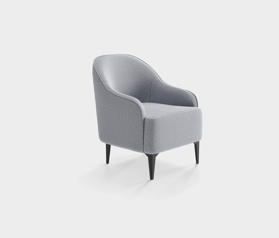 Paloma Fauteuil Linnen Look Zilver (13070448)