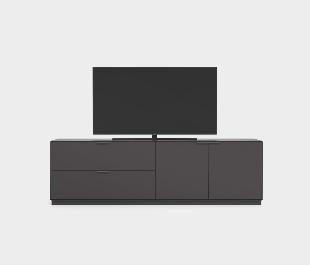 Modena TV-meubel met Sokkel 100% MDF Bruin 184x56x49 cm