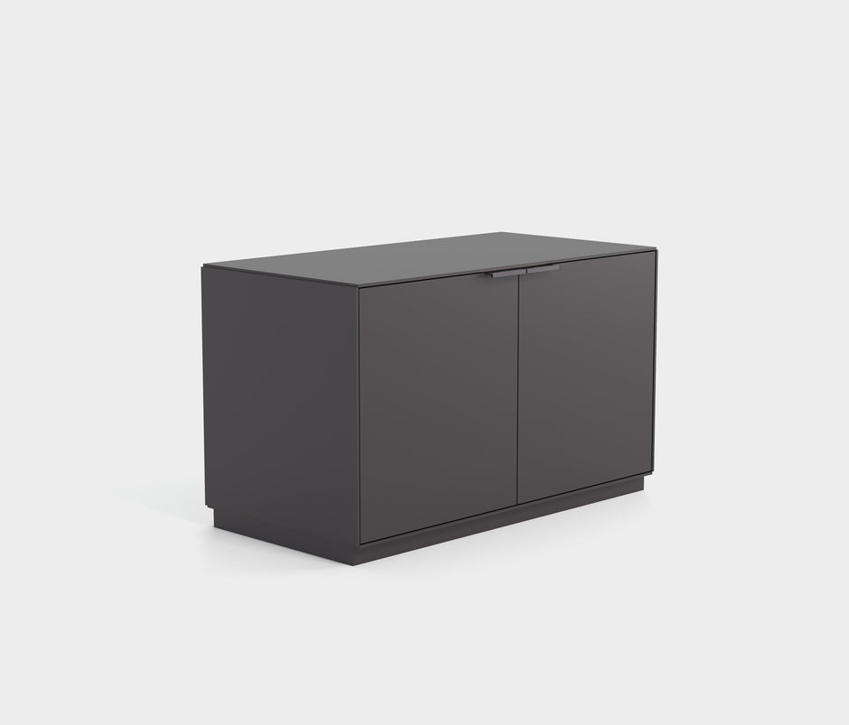 Modena TV-meubel met Sokkel 100% MDF Bruin 92x56x49 cm (13234827)