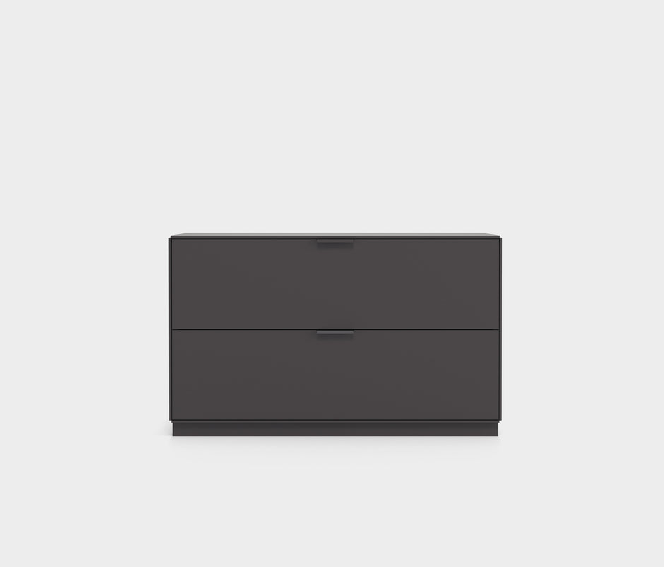 Modena TV-meubel met Sokkel 100% MDF Bruin 92x56x49 cm (13234828)