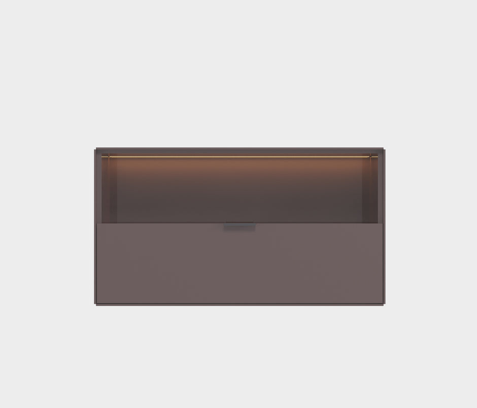 Modena TV-module met Valklep 100% MDF