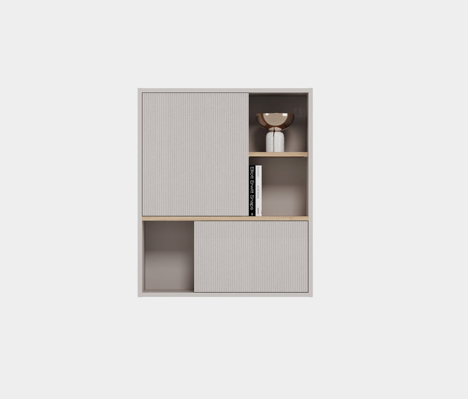 Cante TV-meubel Bovenmodule met Planken