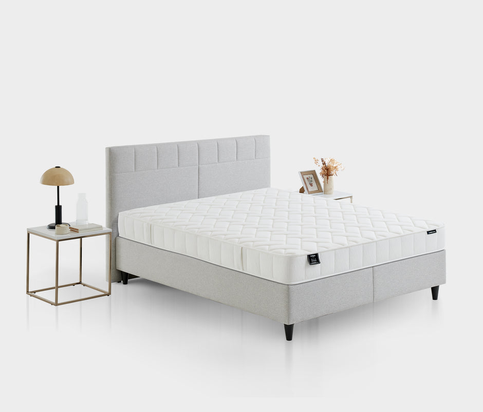 Supreme Star Matras, Boxspring en Hoofdbord 3-delige Set