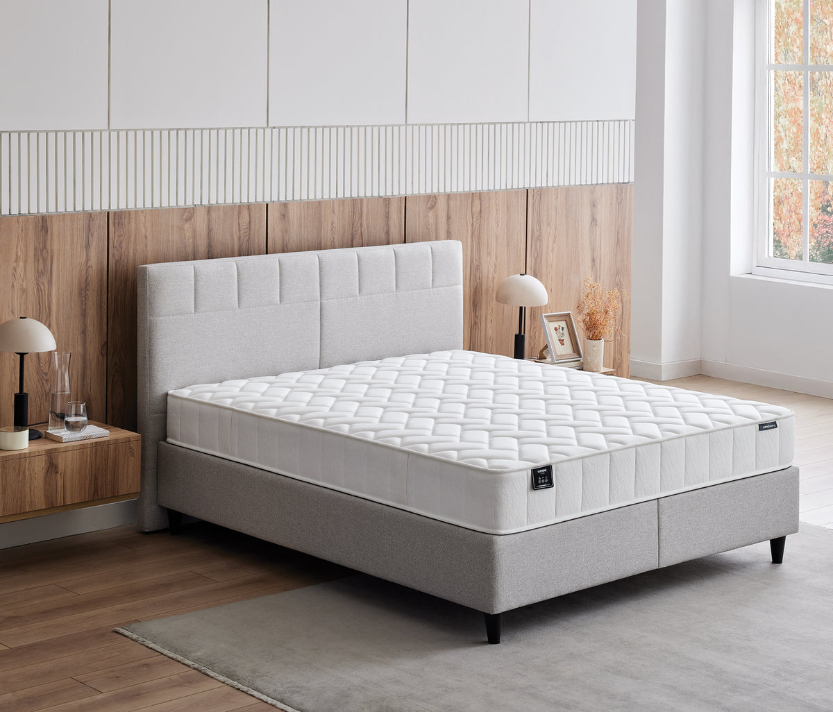 Supreme Star Matras, Boxspring en Hoofdbord 3-delige Set - foto 28