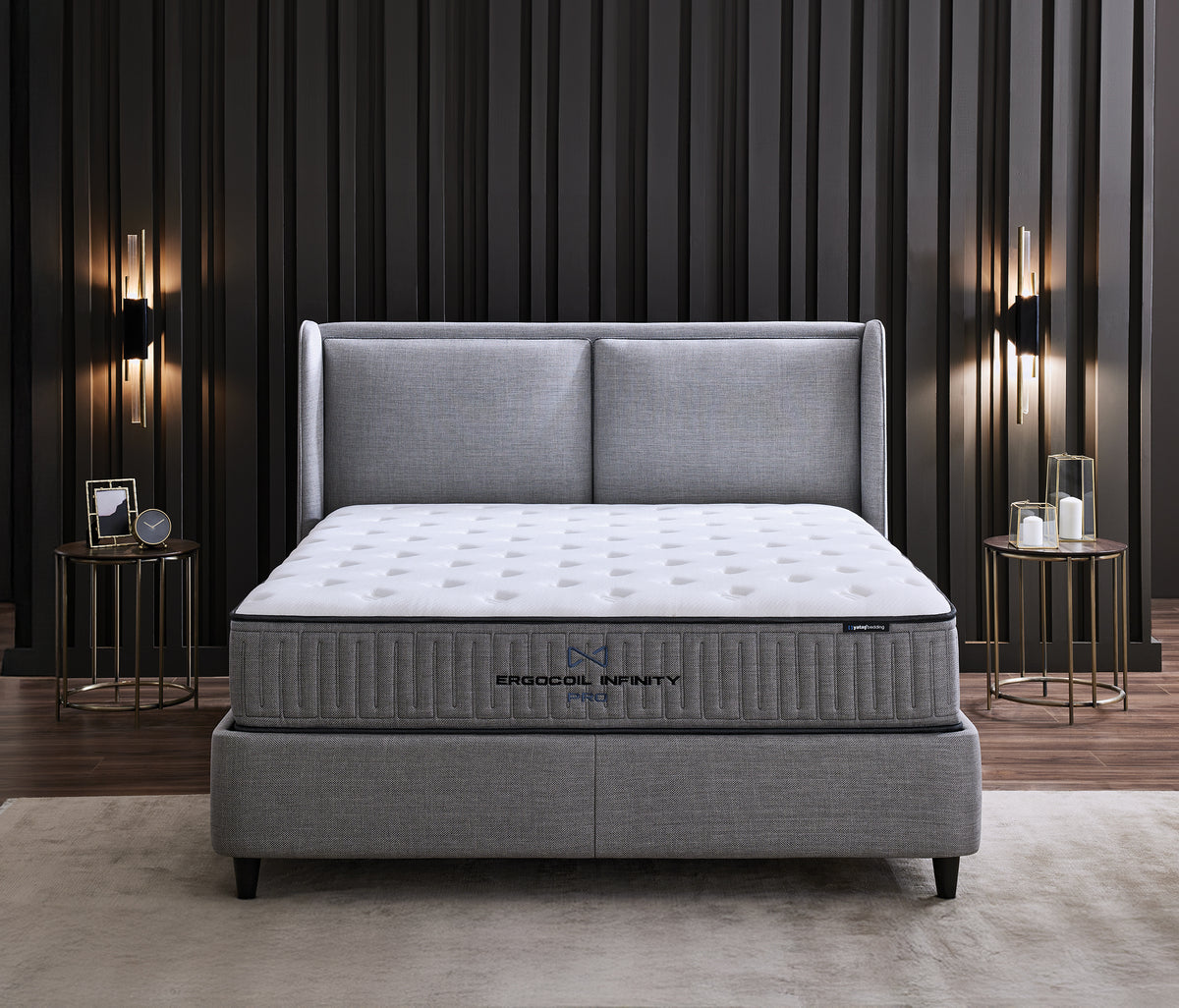 Ergocoil Infinity Pro Matras, Boxspring en Hoofdbord 3-delige Set - foto 21