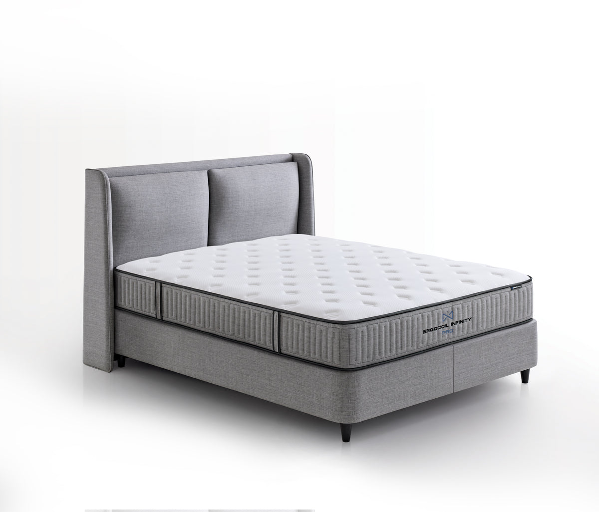 Ergocoil Infinity Pro Matras, Boxspring en Hoofdbord 3-delige Set - foto 22