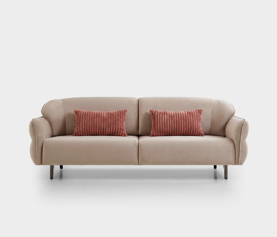 Hera Huisdiervriendelijke 3-zitsbank met Slaapfunctie Beige (13486055)