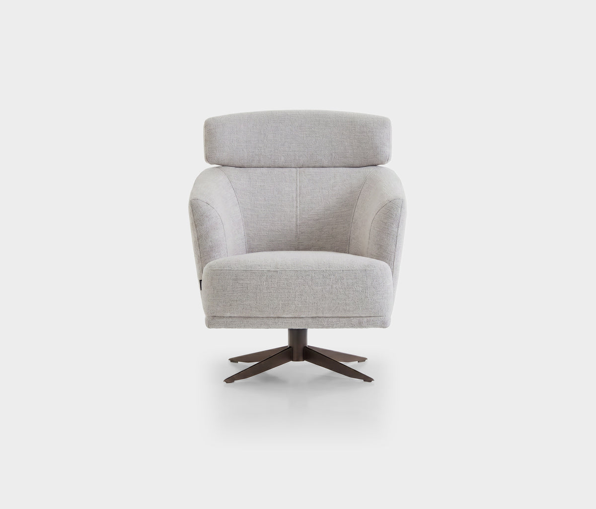 Hera Draaifauteuil met Hoofdsteun Bouclé Wit (13486074) - foto 4