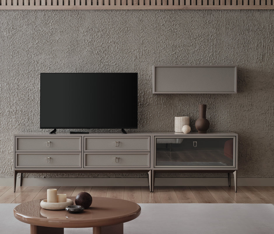 Hera TV-meubel Bovenmodule met Opklapdeur