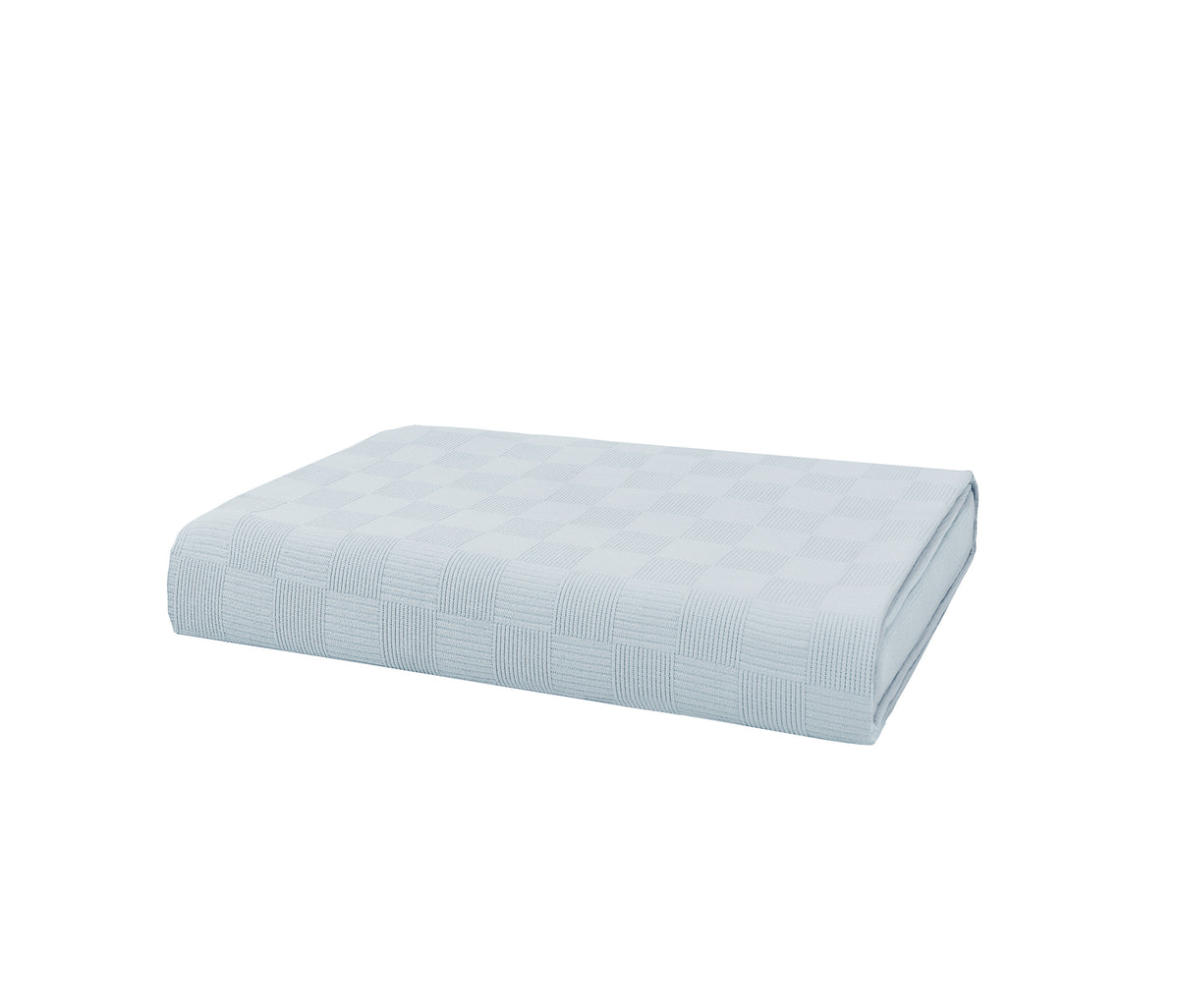 Ovis Katoenen Pique Deken Blauw - foto 3