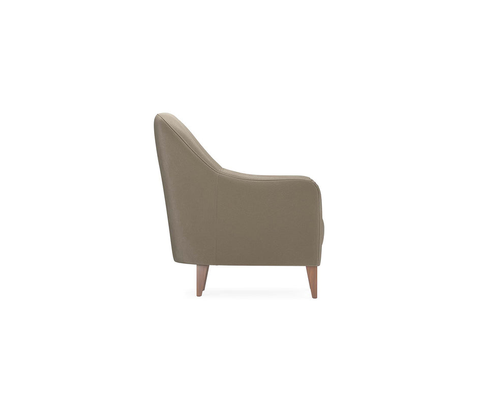 Fiore Fauteuil Mohair Look Cappuccino