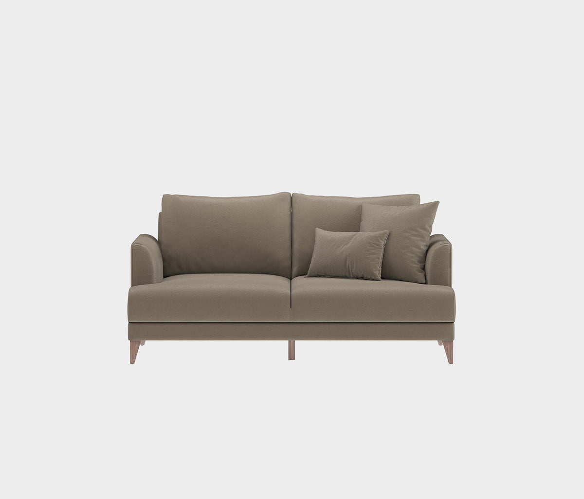 Fiore 2-zitsbank met Slaapfunctie Mohair Look Cappuccino - foto 4