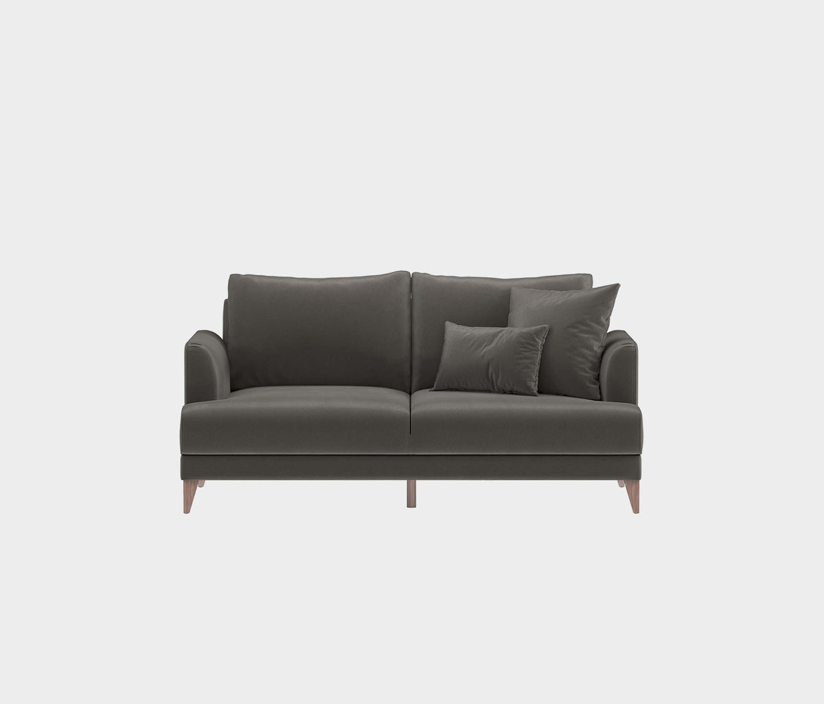 Fiore 2-zitsbank met Slaapfunctie Mohair Look Donkergrijs - foto 4