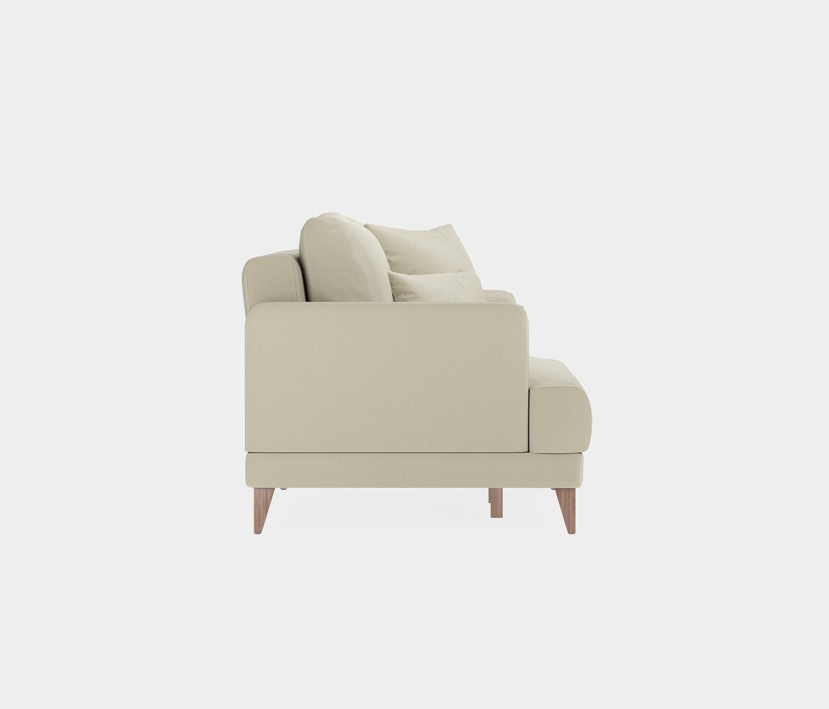 Fiore 3-zitsbank met Slaapfunctie Mohair Look Creme - foto 2
