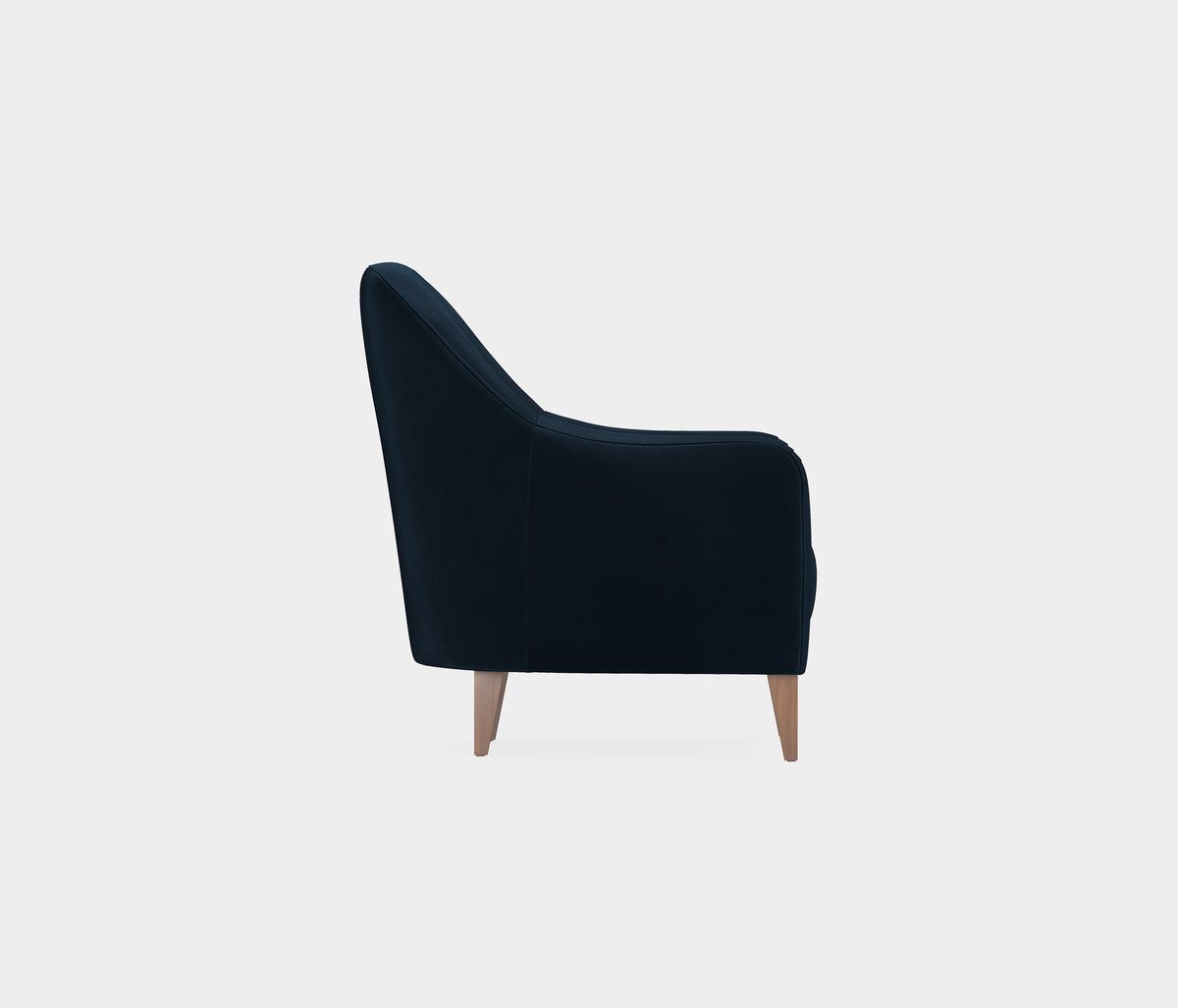 Fiore Fauteuil Fluweel Marineblauw - foto 2