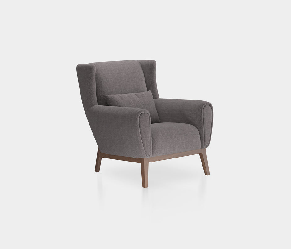 Netha Fauteuil Linnen Look Taupe