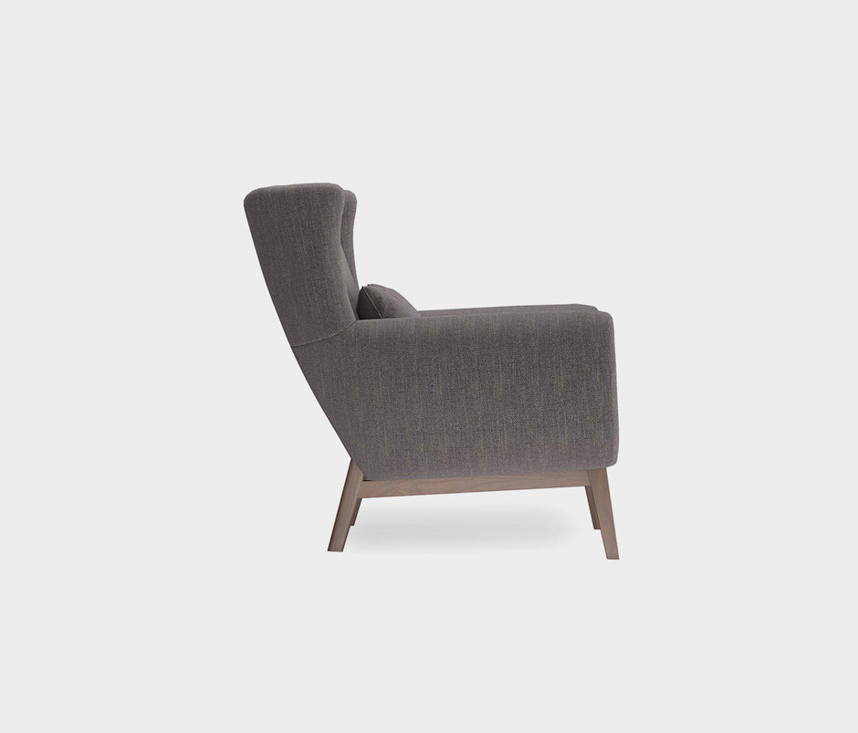Netha Fauteuil Linnen Look Taupe