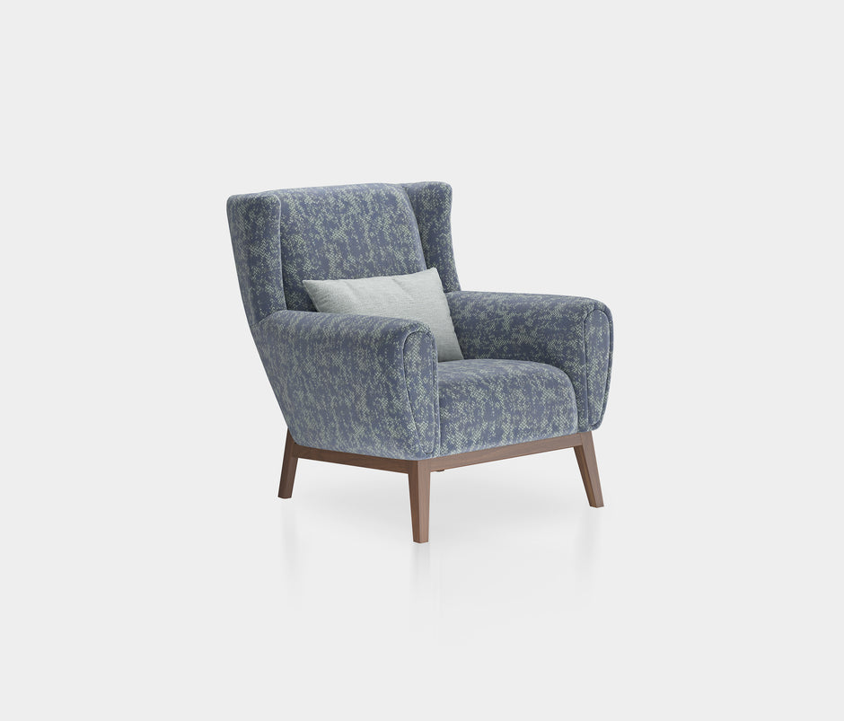 Netha Fauteuil Linnen Look Grijs (1354397)