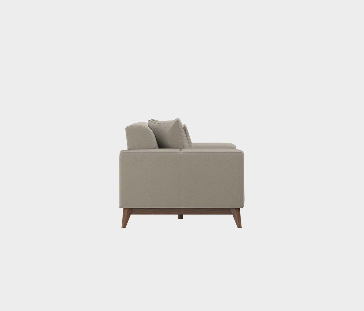 Netha 2-zitsbank Mohair Look Taupe - foto 5