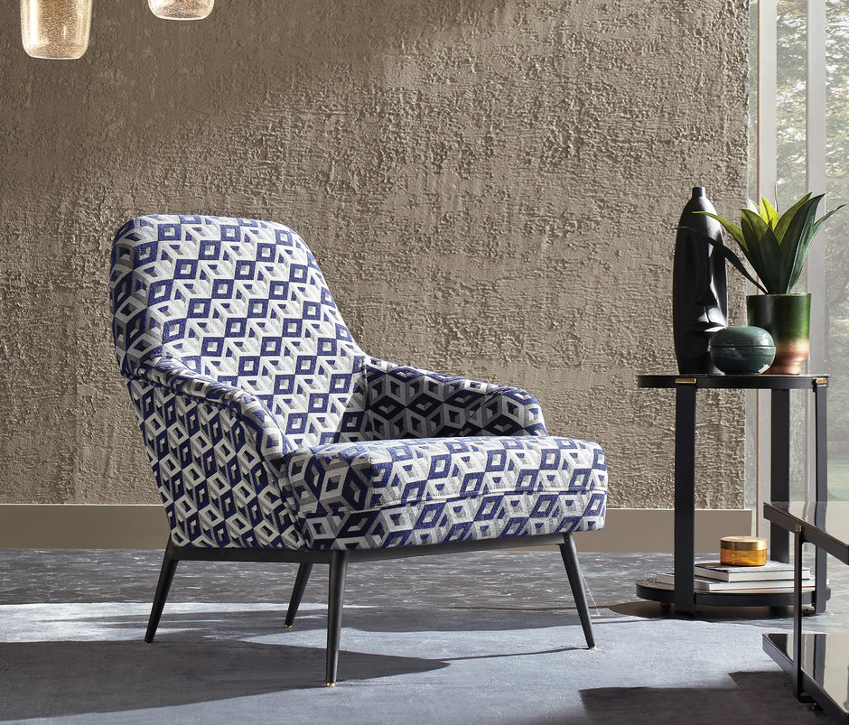 Valdera Fauteuil Suède Look Cappuccino