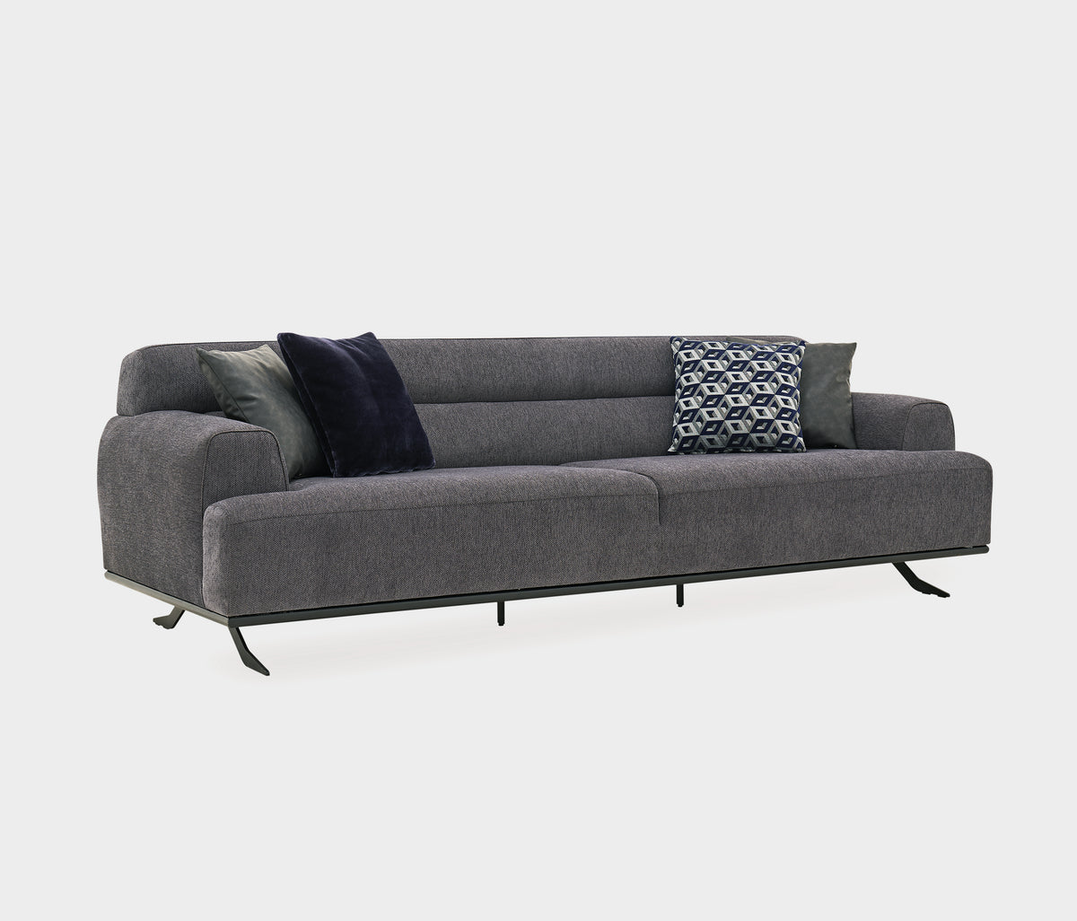 Valdera 3-zitsbank Chenille Grijs (1357875) - foto 6