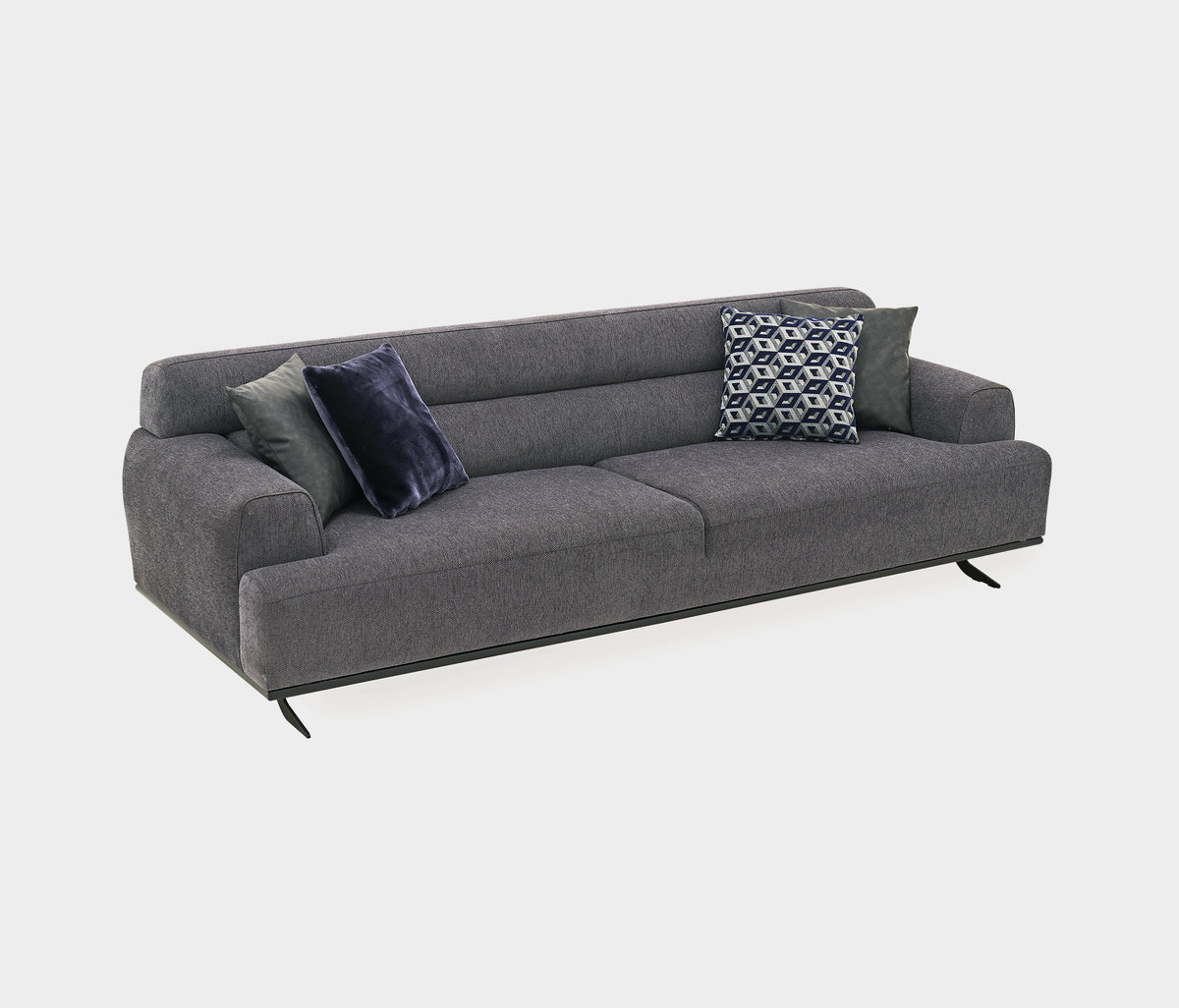 Valdera 3-zitsbank Chenille Grijs (1357875) - foto 7