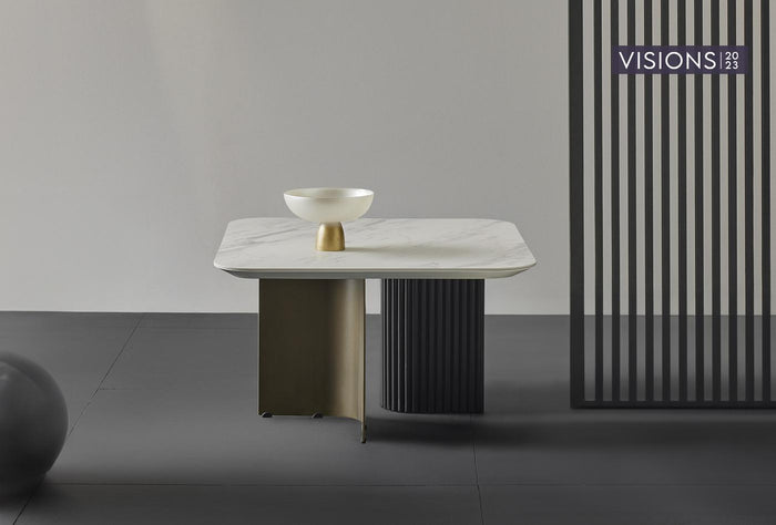 Nassau Salontafel Marmerlook 80X46 Cm