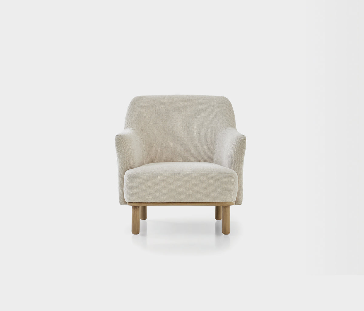 Perge Fauteuil Chenille Creme - foto 5