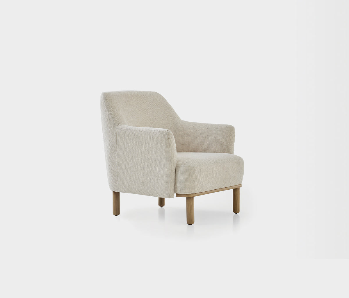 Perge Fauteuil Chenille Creme - foto 6