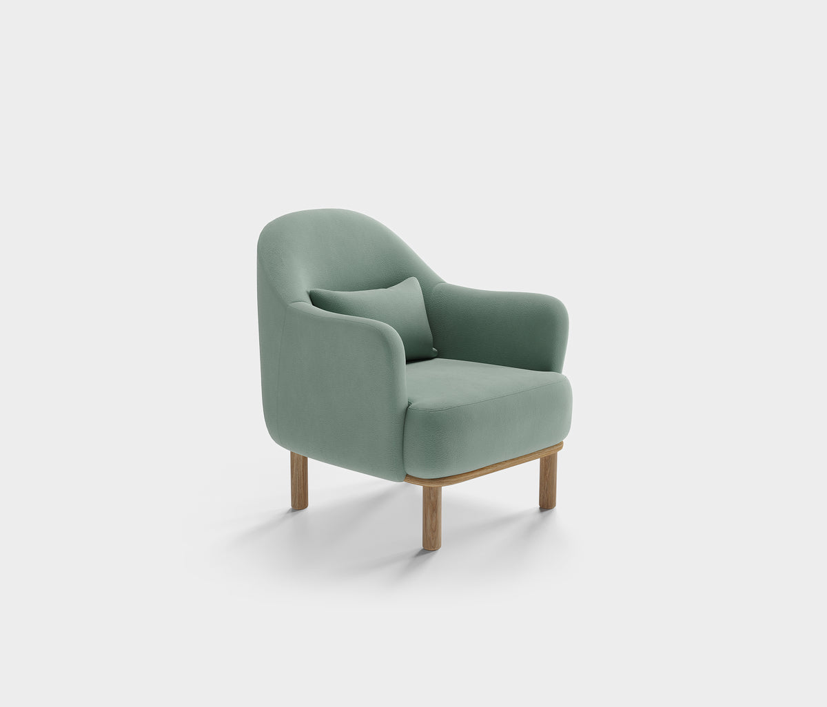 Perge Fauteuil Chenille Creme - foto 12