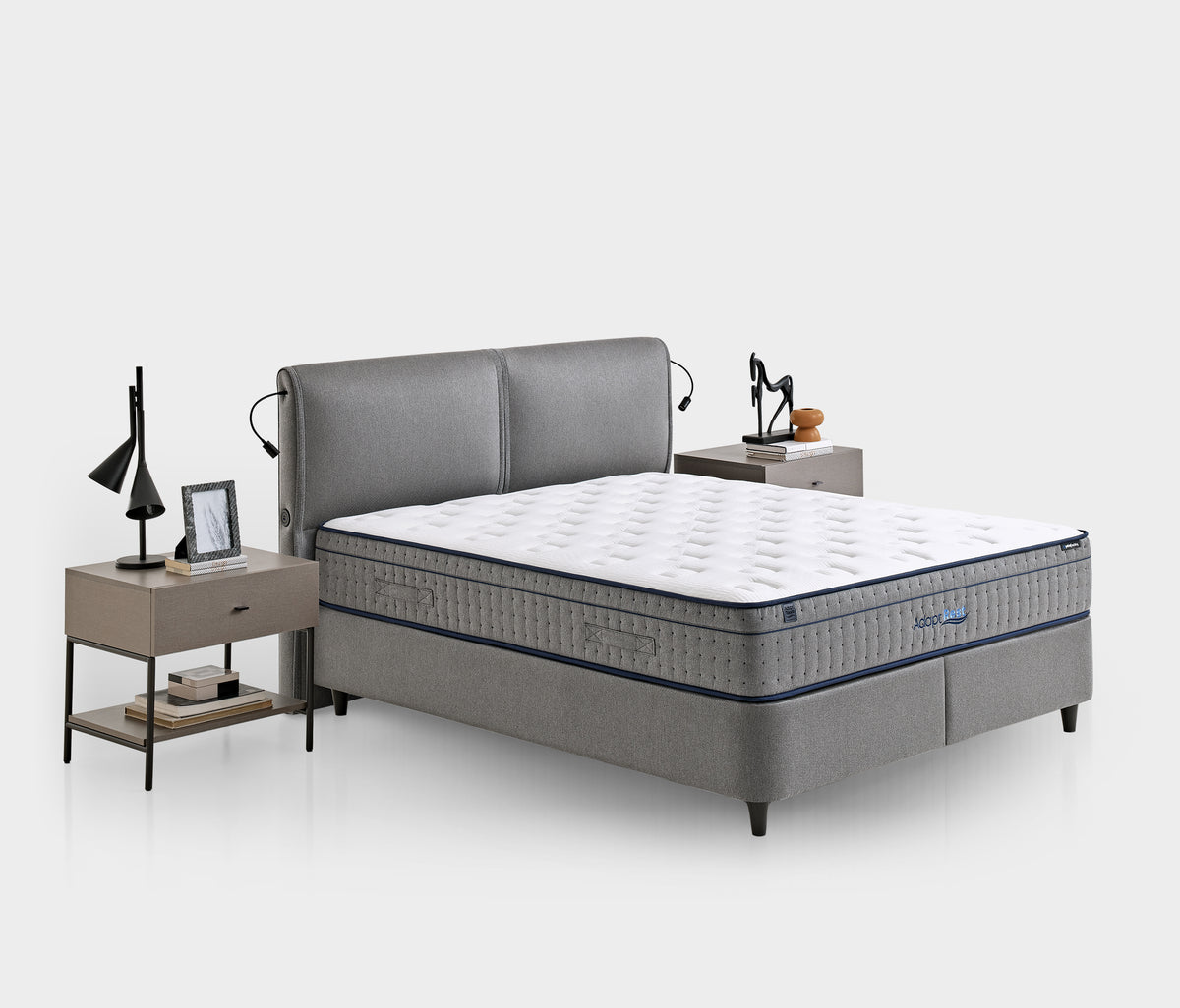 Adapt Rest Matras, Boxspring en Hoofdbord 3-delige Set - foto 4