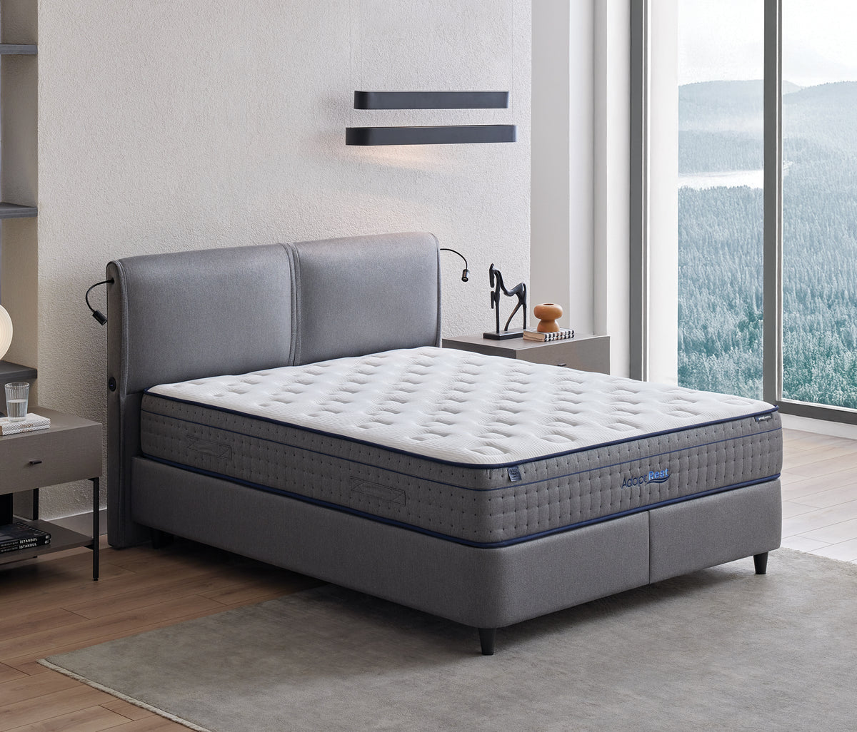 Adapt Rest Matras, Boxspring en Hoofdbord 3-delige Set - foto 28
