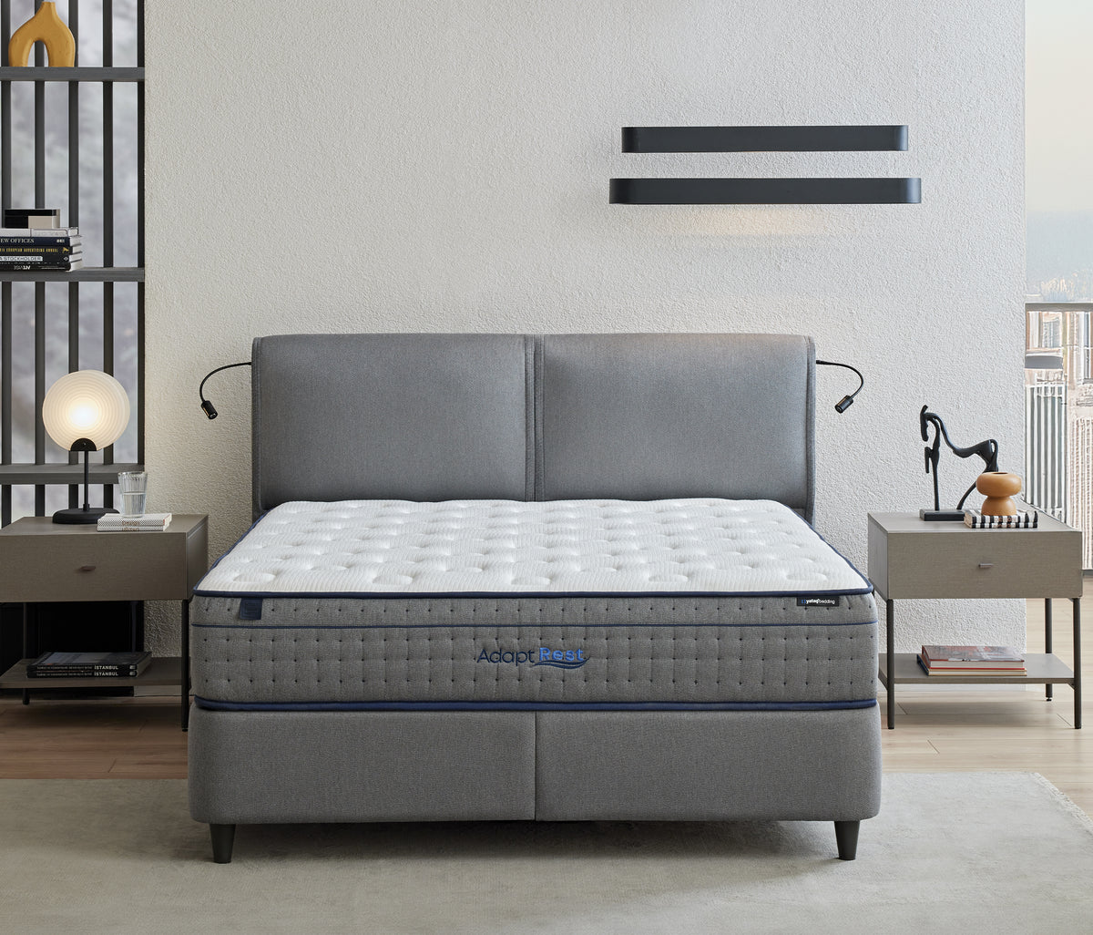 Adapt Rest Matras, Boxspring en Hoofdbord 3-delige Set - foto 43