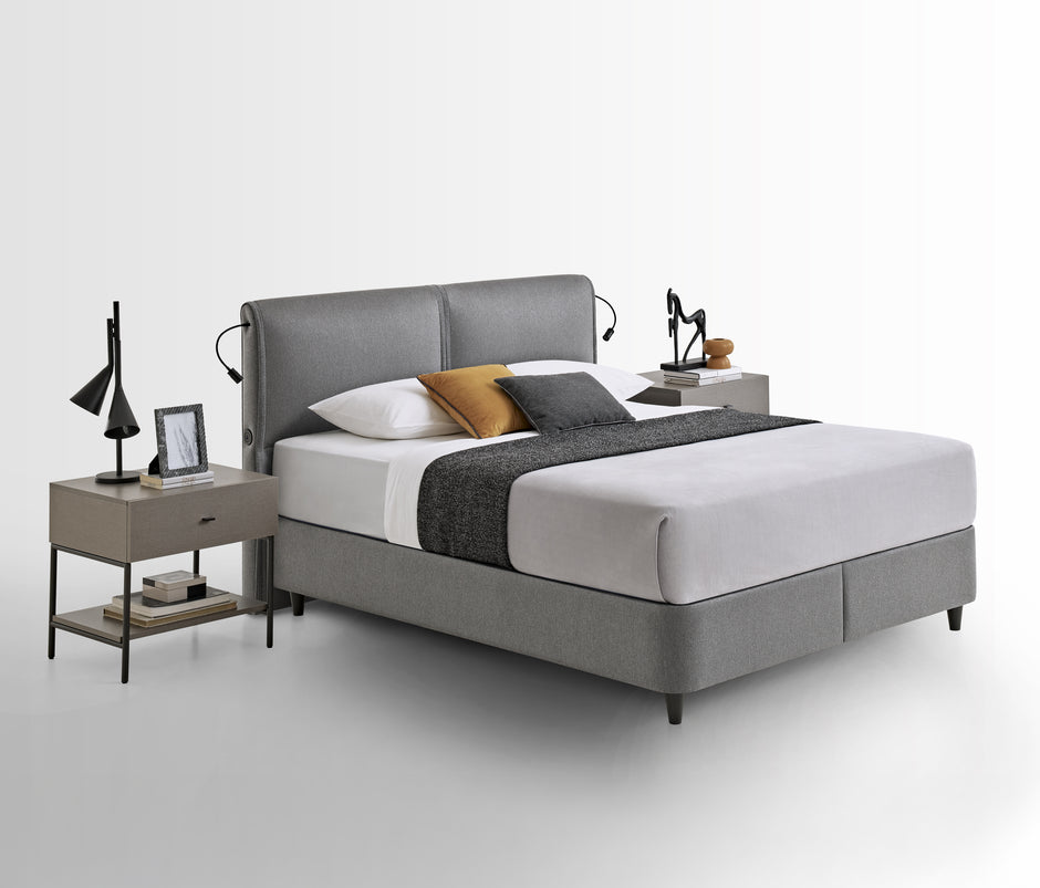 New Lotto & Adapt Rest 2'li Set Boxspring en Hoofdbord