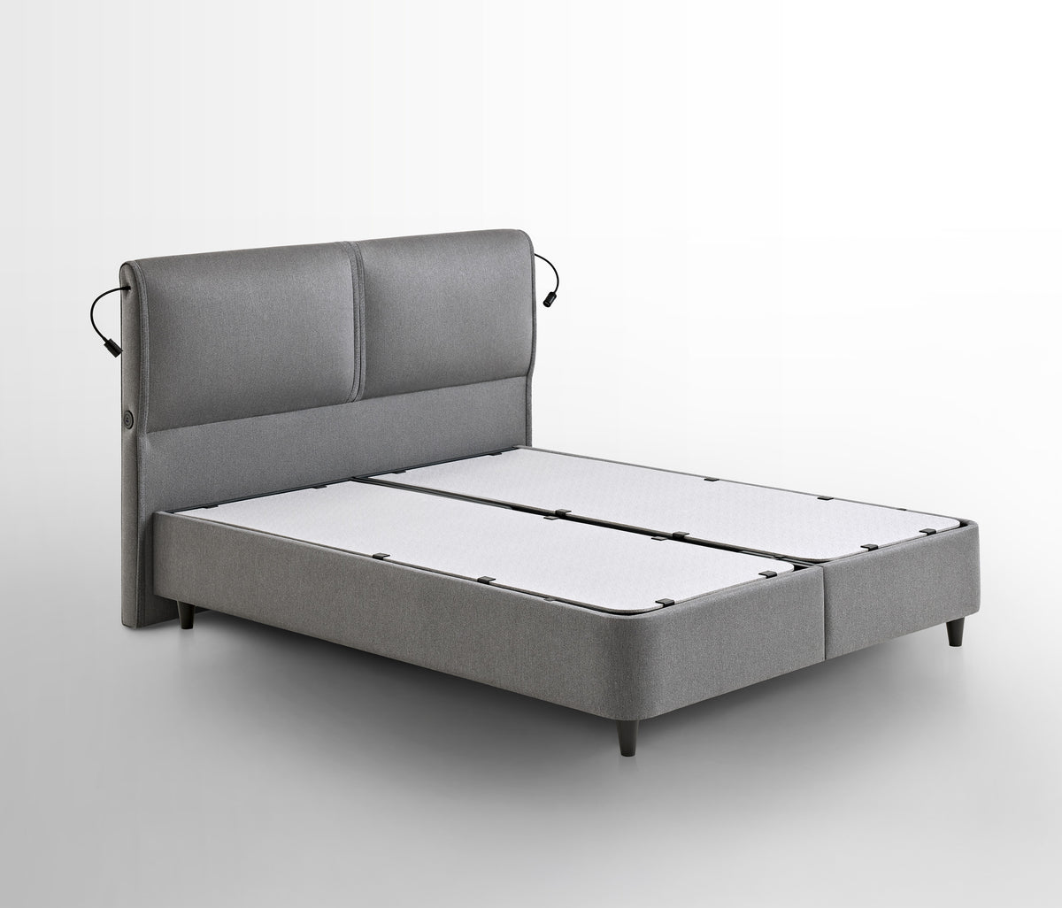 New Lotto & Adapt Rest 2'li Set Boxspring en Hoofdbord Grijs Y - foto 37
