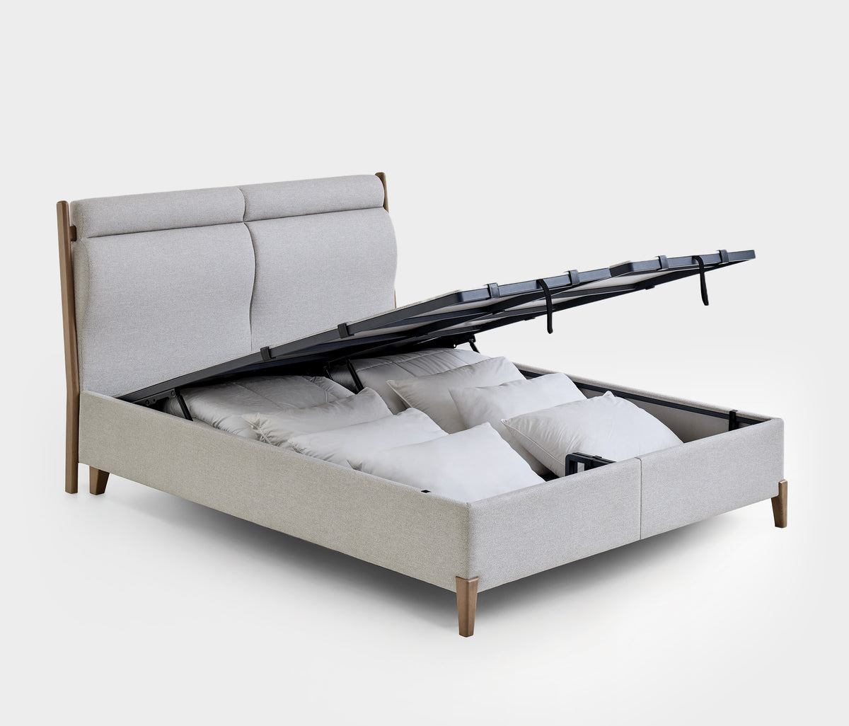 Ergonomic Air Matras, Boxspring en Hoofdbord 3-delige Set - foto 34