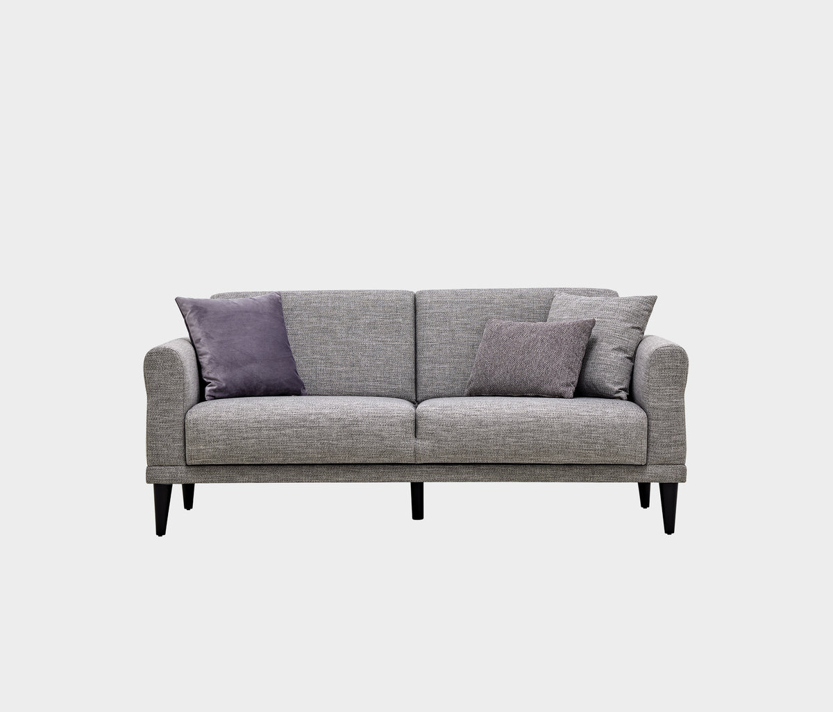 Loreto Plus 2-zitsbank met Slaapfunctie Linnen Look Donkergrijs - foto 4