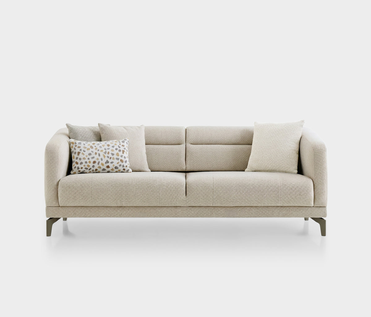 Marsana 3-zitsbank met Slaapfunctie Linnen Look Beige - foto 3