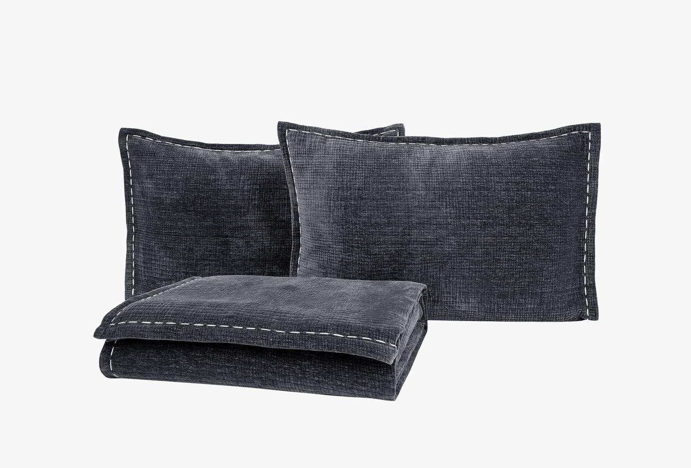 King Antraciet Bed Sprei Tweepersoons - foto 2