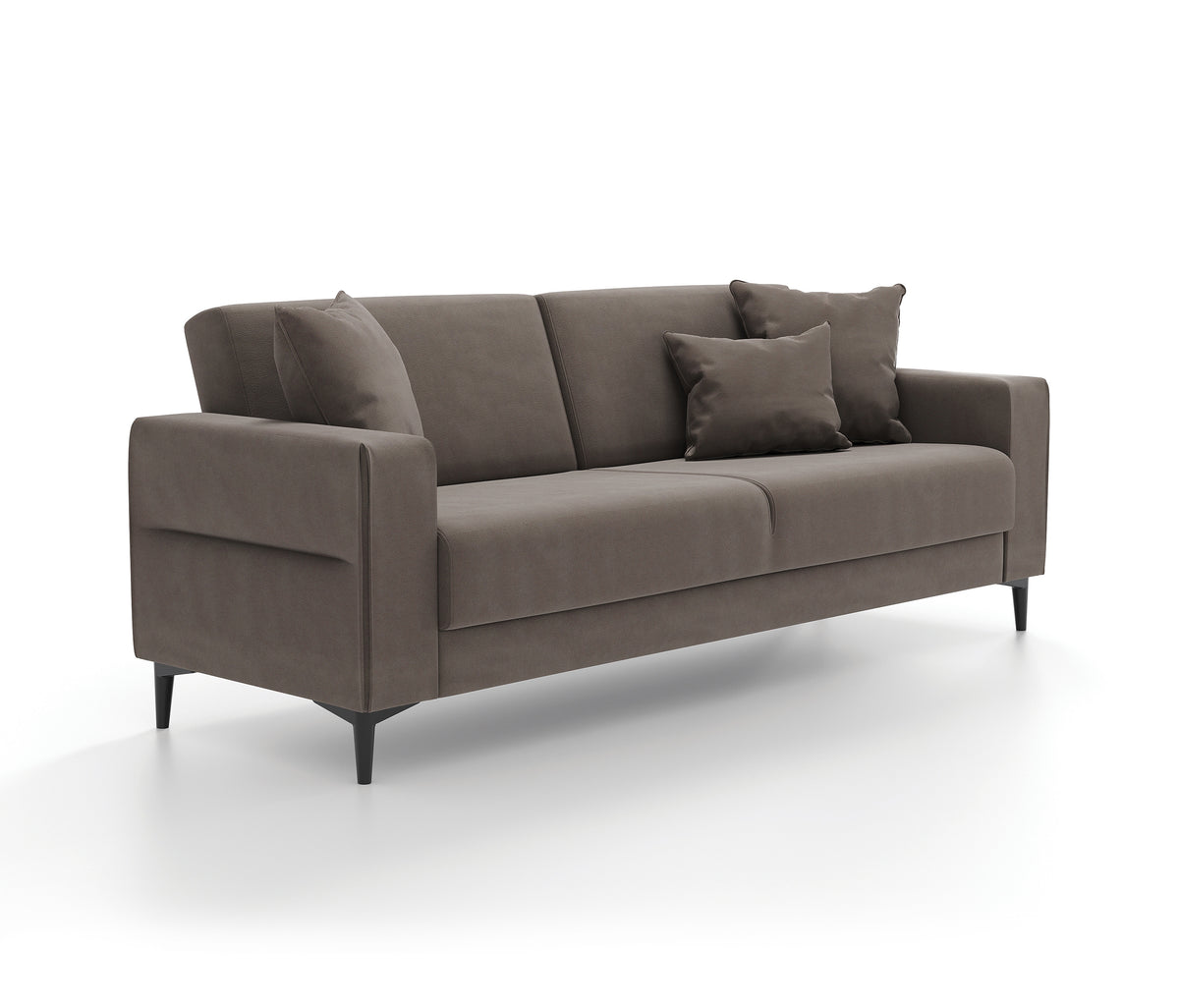 Briza Plus 3-zitsbank met Slaapfunctie Fluweel Marineblauw - foto 17