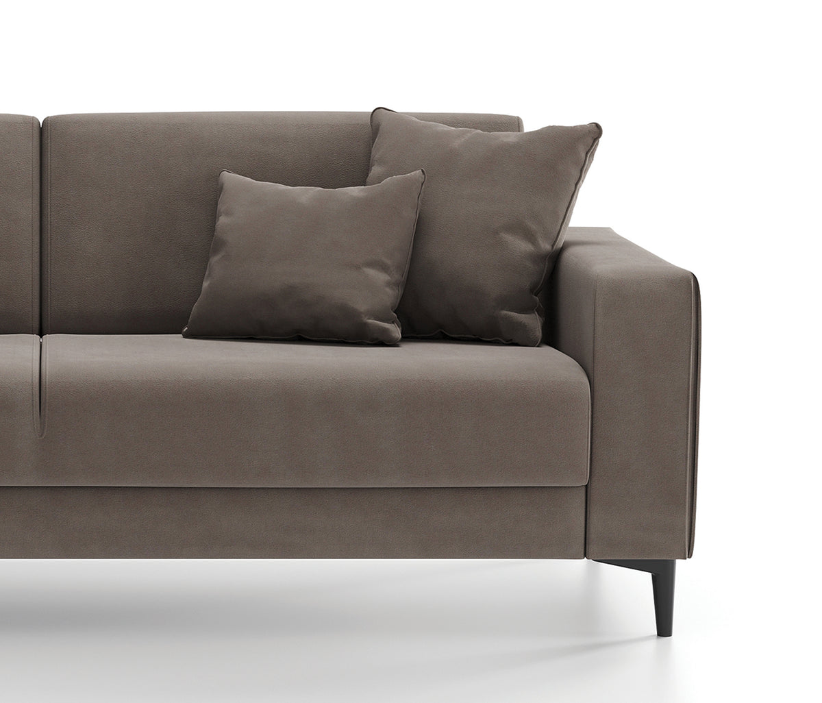 Briza Plus 3-zitsbank met Slaapfunctie Fluweel Marineblauw - foto 10