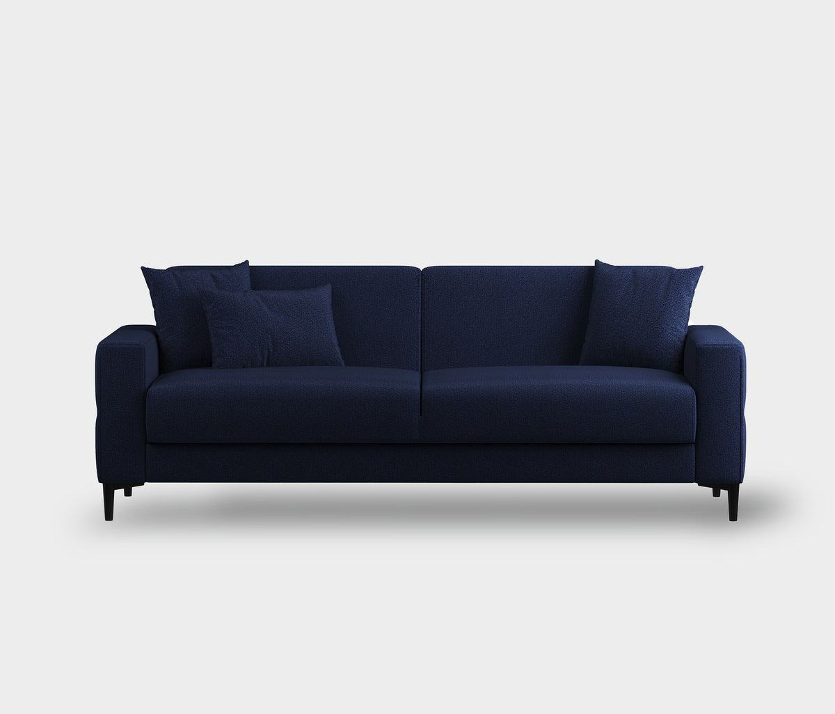 Briza Plus 3-zitsbank met Slaapfunctie Fluweel Marineblauw - foto 3