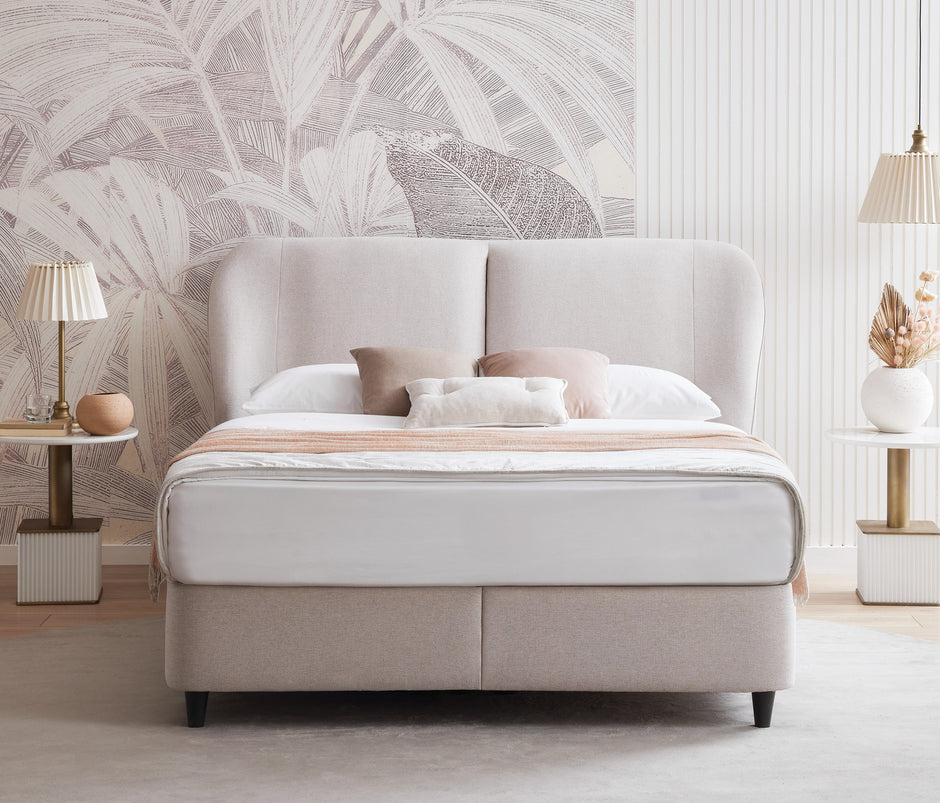 New Lotto & Marlin Boxspring en Hoofdbord 2-delige Set